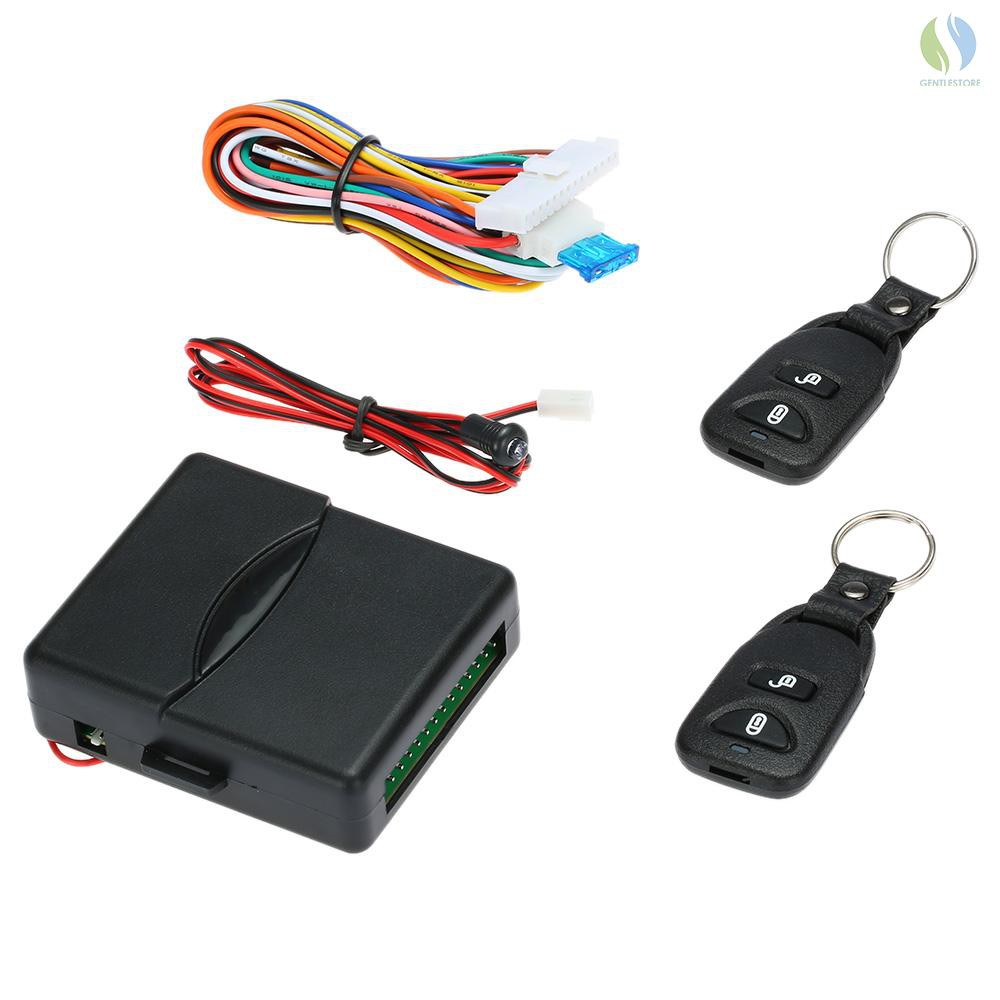 Universal Car Door Lock Keyless Entry System Remote Central Control Box ...