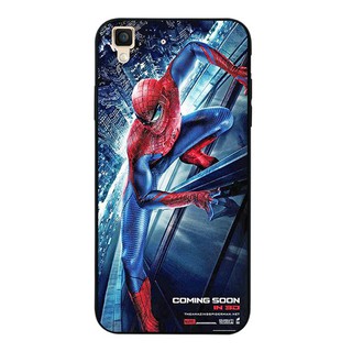 เคสโทรศัพท์ซิลิโคนแบบนุ่มพิมพ์ลาย spiderman สําหรับ oppo r 7 r 9 r 9 s f 1 f 3 plus a 33 neo 7 a 37 a 39 a 57 f 1s สีดํา