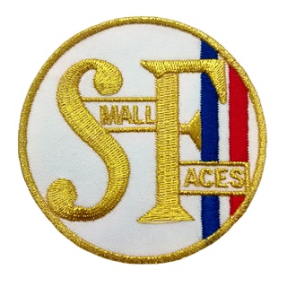 Small Faces ตัวรีดติดเสื้อ หมวก กระเป๋า แจ๊คเก็ตยีนส์ Hipster Embroidered Iron on Patch  DIY