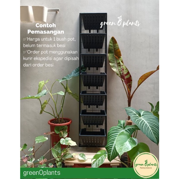 Argo 01 กระถางสีดํา*