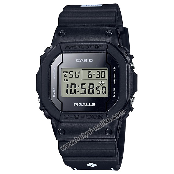 นาฬิกา Casio G-SHOCK x PIGALLE Limited model 35th Anniversary Collaboration series รุ่น DW-5600PGB-1 ของแท้ รับประกัน1ปี