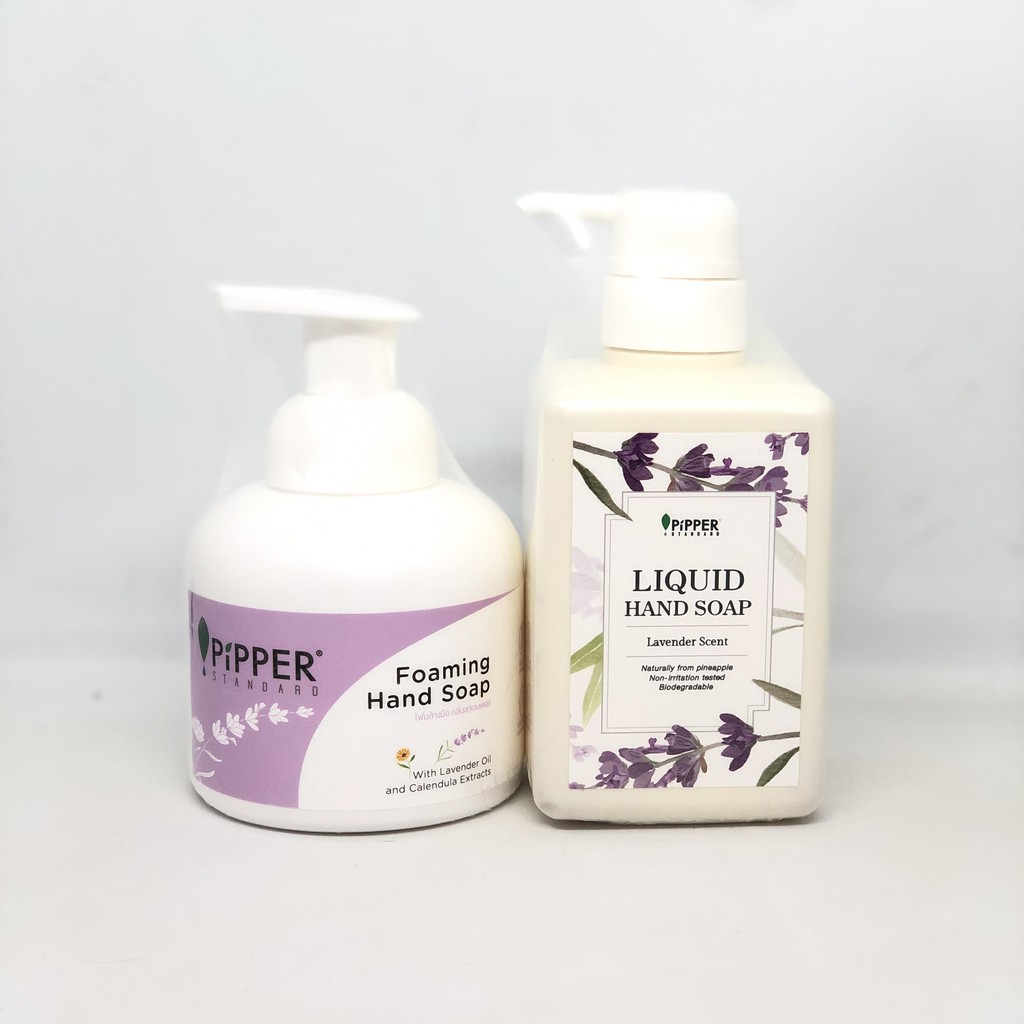 PIPPER STANDARD สบู่เหลวล้างมือ โฟมล้างมือ กลิ่นลาเวนเดอร์