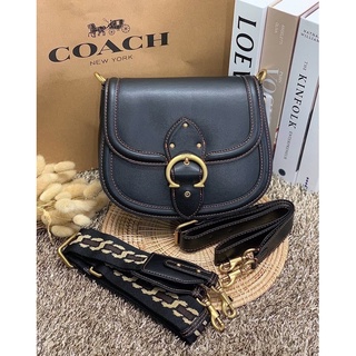 กระเป๋า coach beat saddle bag สินค้า factory outlet