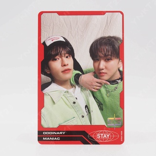 ♡︎พร้อมส่ง♡︎ Stray Kids Oddinary Unit Photocard Changbin Seungmin การ์ด ยูนิต ขอบแดง ชางบิน ซึงมิน สเตรย์คิดส์ สตค SKZ