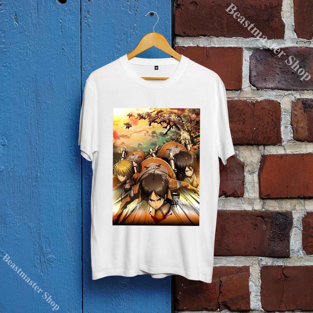 Unisex Attack on Titan - เสื้อยืด Unisex Attack on Titan - เสื้อยืดบุคลิกภาพ Attack on Titan - AOT-0