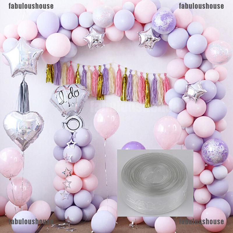 5m Balloon Chain Tape Arch Connect Strip for Wedding Birthday Party ...
