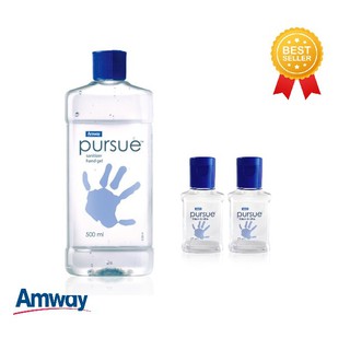 Amway แอลกอฮอล์เจล เพอร์ซู แซนิไทเซอร์ แฮนด์ เจล 500 ml. + ขวดแบ่ง 25 ml. ขนาดพกพา 2 ขวด