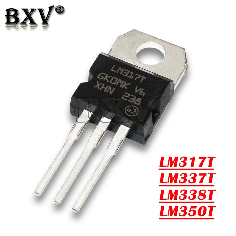 หลอดคริสตัล LM317T TO-220 LM317 LM350 LM337 LM338 LM337T LM338T LM350T TO220 10 ชิ้นต่อล็อต