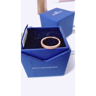 แหวน แหวนswa แหวนแฟชั่น แหวนเงิน แหวนเพชร แหวนswarovski แหวนแท้Swarovski Rare ring White, Rose gold-tone plated