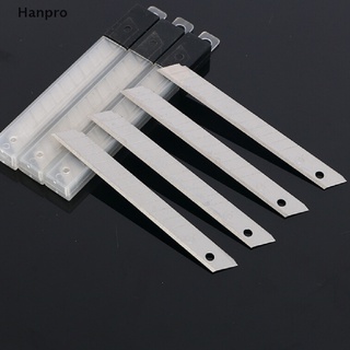 Hanpro&gt; ใบมีดสํารอง 9 มม. 10 ชิ้น / กล่อง สําหรับเปิด