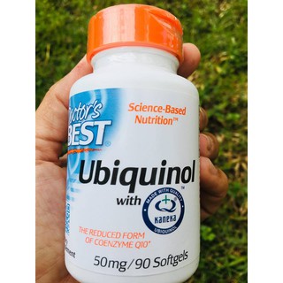 Ubiquinol, Featuring Kanekas QH 50 mg 90 Softgels (Doctors Best) ยูบิควินอล ช่วยโรคหัวใจ  ชลอความแก่ ผิวเต่งตึง