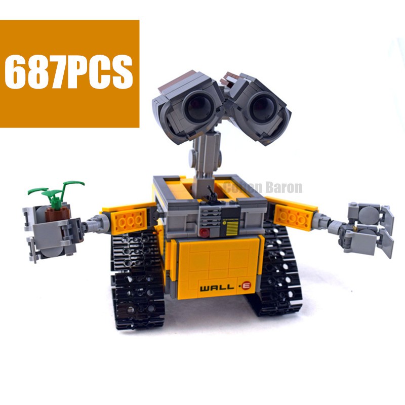 Brick Toy Motor Building Block Power Technical Figures Rc Robot Wall E Birthday Disney ราคาท ด ท ส ด