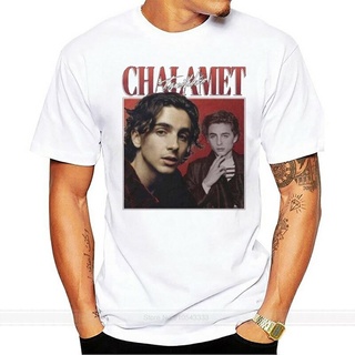 เสื้อยืด ผ้าฝ้าย พิมพ์ลาย Timothee Chalamet 90 สไตล์วินเทจ แฟชั่นฤดูร้อน สําหรับผู้ชาย และผู้หญิง