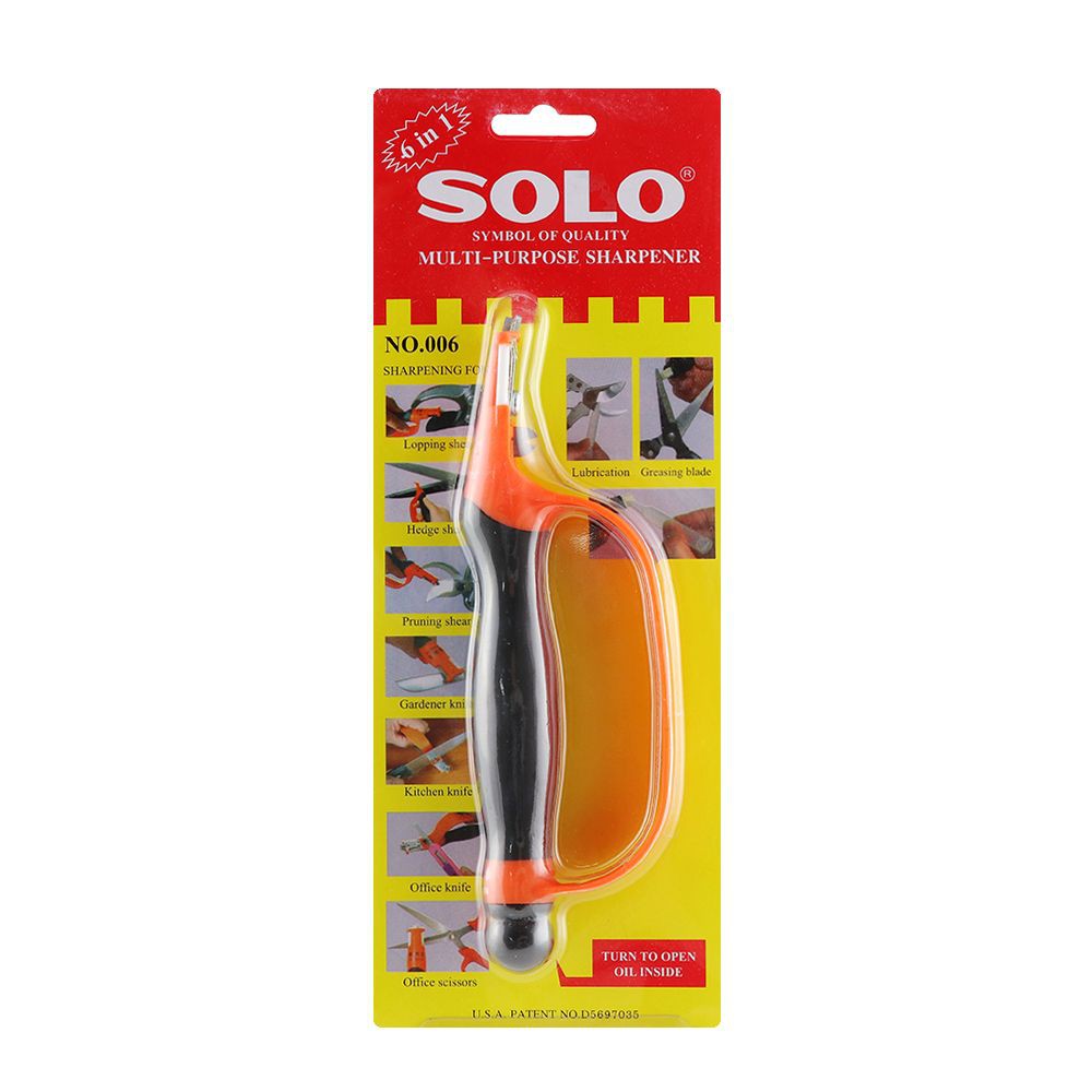 SOLO FIBER SHEAR PRUNER SHARPENING TOOL เครื่องมือลับคม SOLO #006 อุปกรณ์ตัดแต่ง อุปกรณ์ทำสวน สวนและ