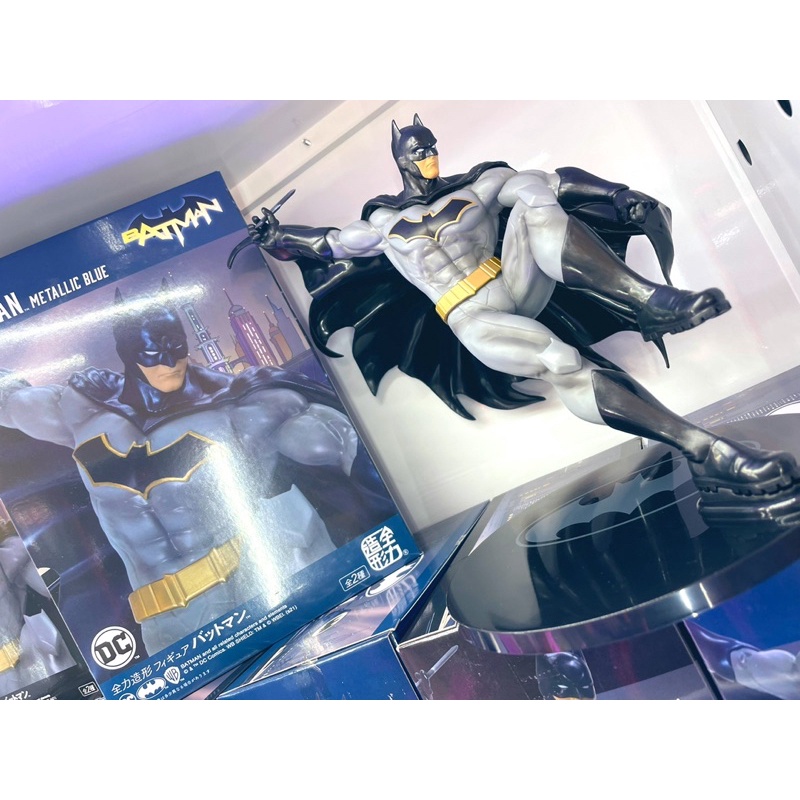 ฟิกเกอร์แท้ มือ 1 DC Full Power Model prize figure - Batman Black Metal ...
