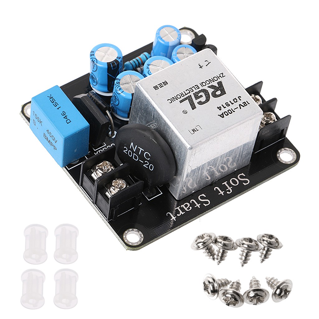 Kiss*100A แผงวงจรสตาร์ทแบบนุ่มกําลังสูง 4000W สําหรับแอมป์ขยายเสียงคลาส A