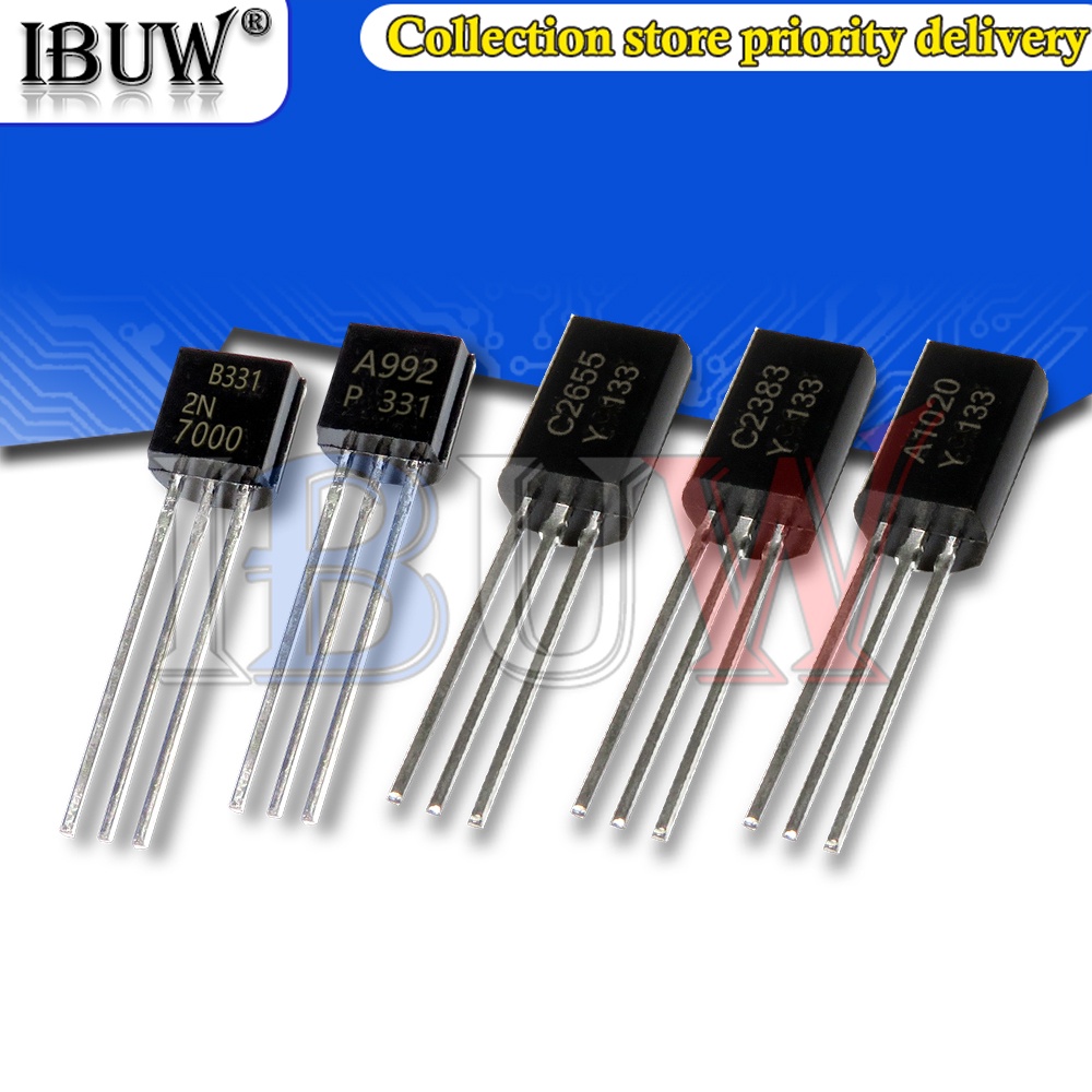 วงจรรวม 2N7000 2SA1013 2SC2383 2SA1020 2SC2655 2SA1145 2SC2705 2SB647A 2SD667A D667 B647 C2708 A1145