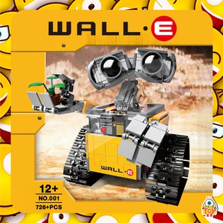 ตัวต่อ SY7007,LJ001 Wall-E วออี เเบบมีมอเตอร์ เเละไม่มีมอเตอร์ ขยับได้