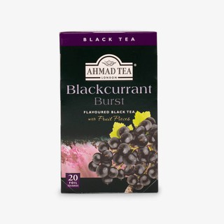 Ahmad tea blackcurrant burst กล่อง/ 20 ซอง