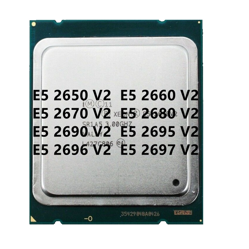 ซ็อกเก็ตโปรเซสเซอร์ CPU E5-2660V2 E5-2670V2 E5-2680V2 E5-2690V2 E5-2695V2 E5-2696V2 E5-2697V2 LGA 20