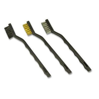 Astro Products ชุดแปรงขัดมินิ 3 ชิ้น ไนลอน ทองเหลือง เหล็ก / Mini Brush Set 3pcs Nylon Brass Steel