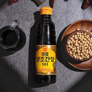 Sempio Soy Sauce Jin S ซอสถั่วเหลืองเกาหลี 500ml 860ml 진간장S 국간장 양조간장 샘표간장 컬렉션 04