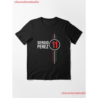 charactersstudio Sergio Perez Logo Formula 1 Motorsports Racing Essential T-Shirt discount 2021