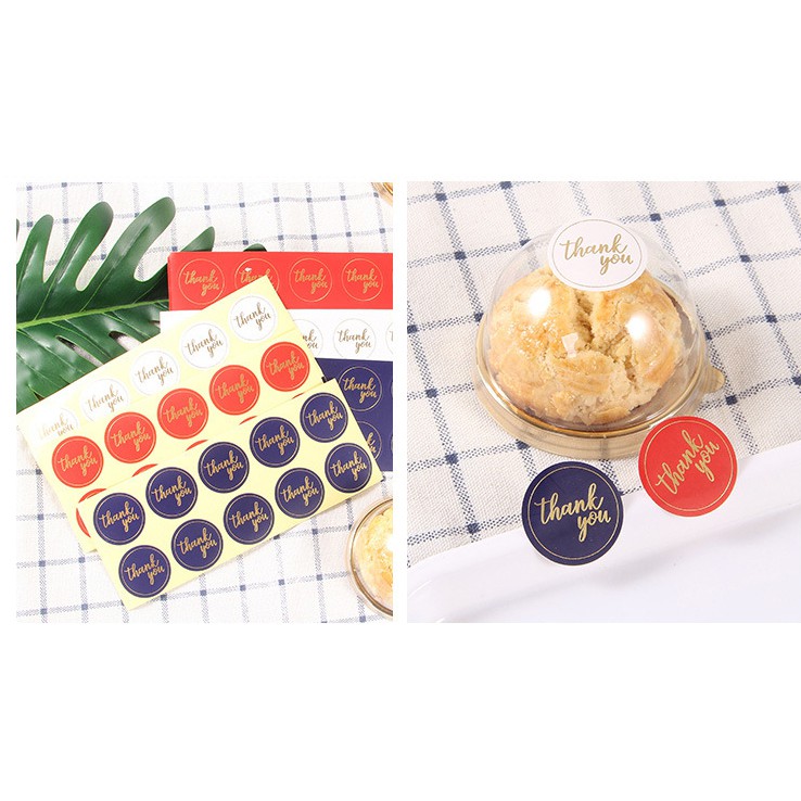 Thank you sticker พร้อมส่งค่ะ