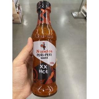 ซอสพริกจิ้มไก่ย่าง แบบเผ็ดมาก ตรา นานโด้ส์ 250 G. Peri - Peri Sauce XX Hot ( Nando’s Brand )