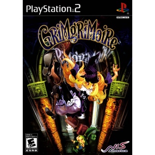 GrimGrimoire ps2 แผ่นไรท์ แผ่นเกมPS2 เกมเพทู แผ่นplay2 ps2