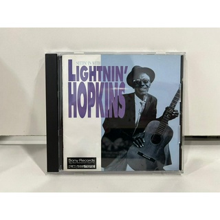 1 CD  MUSIC ซีดีเพลงสากล    LIGHTNIN HOPKINS SITTININ WITH    (D16F162)