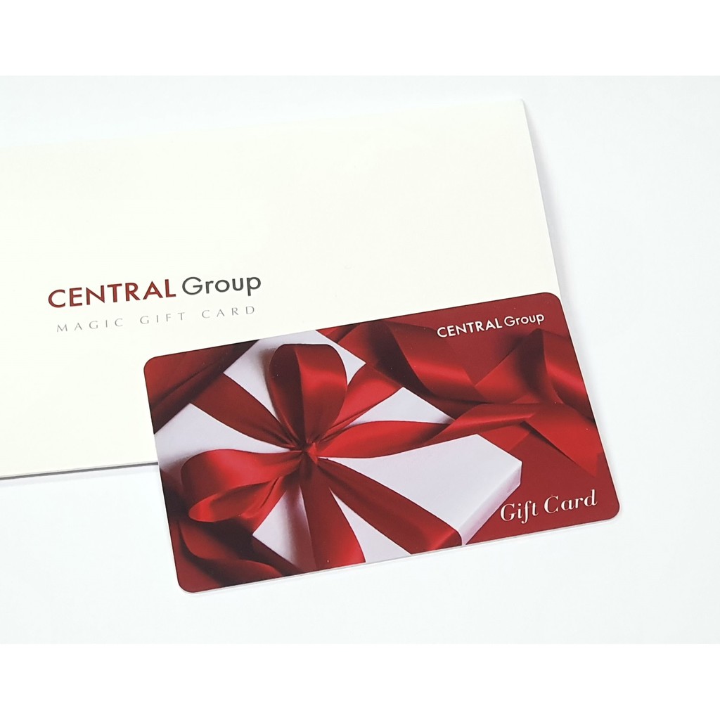 บัตรเซ็นทรัล บัตรของขวัญ central group gift card  central voucher มูลค่า 10,000 บาท