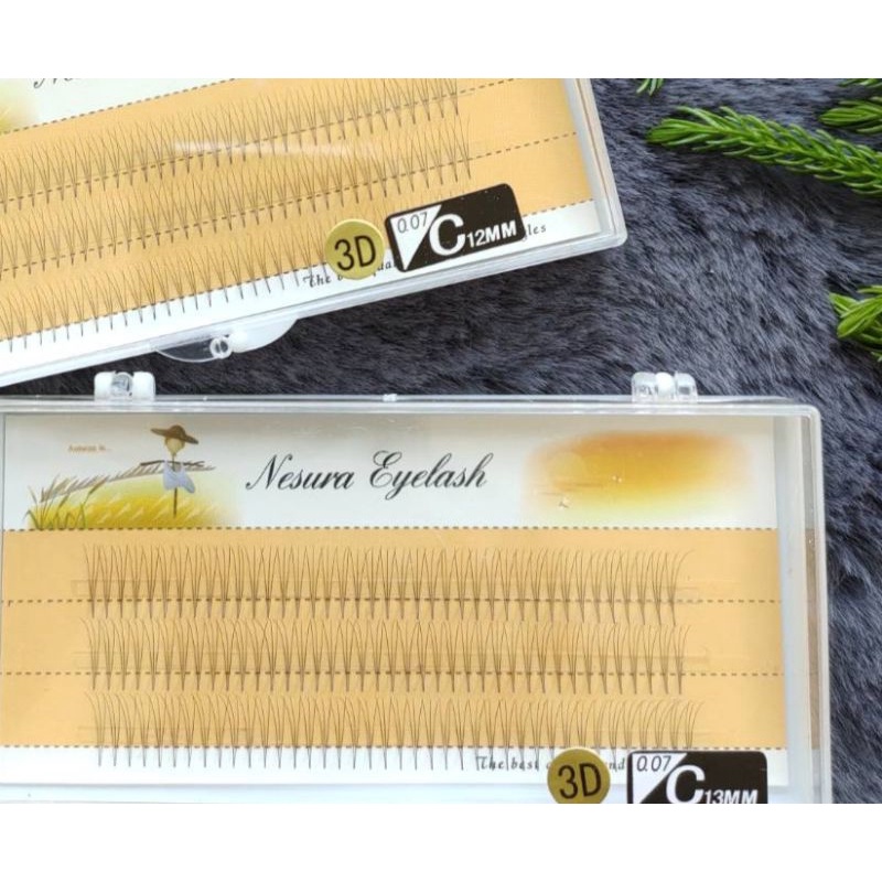 DIYขนตาต่อกับตุ๊กตาขนตาต่อ0.07C3D 4D 5D 6D