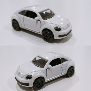 โมเดลรถเต่าVW beetle 1/64 สำหรับสะสม