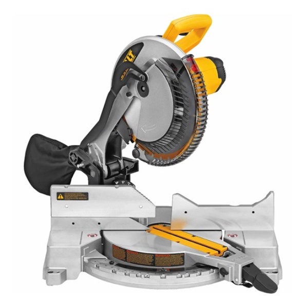 DEWALT แท่นตัดองศา เลื่อยองศา เลื่อยตัดองศา เครื่องเลื่อยองศา กำลังไฟ 1650 วัตต์ ขนาด 10 นิ้ว รุ่น D