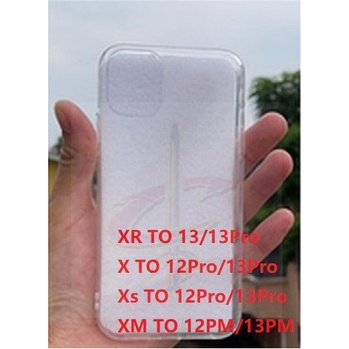เคสโทรศัพท์มือถือ แบบใส สําหรับ iphone XR 11 X XS Max to 13 Pro Max 13 Pro Max