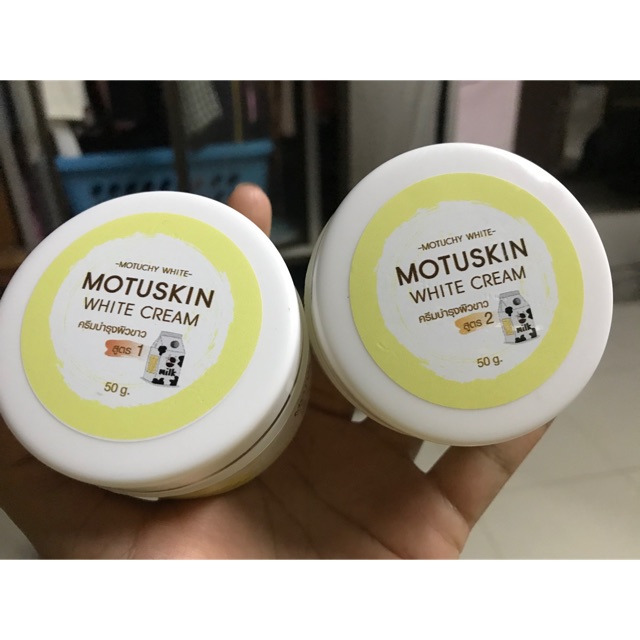 Motuskin while cream