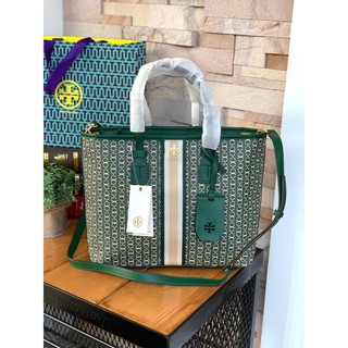 Tory Burch Gemini Link Canvas Small Tote กระเป๋าสุดปังจากทอรี่ เบริช์(Tory Burch)