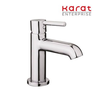 Karat Faucet ก๊อกเดี่ยวอ่างล้างหน้า แบบก้านโยก (ไม่มีป๊อบอัพ) รุ่น KF-12-610-50