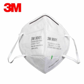 3M หน้ากากใบหน้า 9001 PM2.5 Anti-FOG DUST