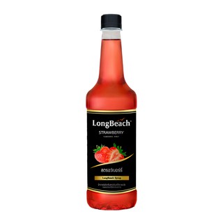 ลองบีชไซรัปสตรอว์เบอร์รี่ 740 มล. LongBeachStrawberrySyrup 740 ml. รหัส 0635