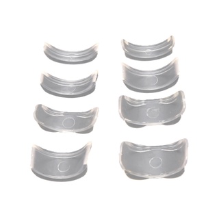 eom 8 Sizes Silicone Invisible Clear Ring Size Adjuster Resizer Loose Rings Reducer Ring Sizer Fit Any Rings Jewelry Too