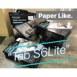 ฟิล์มกันรอย ฟิล์มกระดาษ Paper like Film รุ่น Samsung Galaxy Tab S6 Lite ใช้สำหรับเขียน ยี่ห้อ โฟกัส Focus ของแท้100%