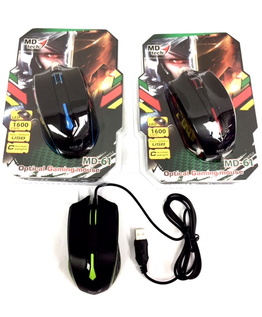 MOUSE MDTECH Md-61 Optical Mouse
