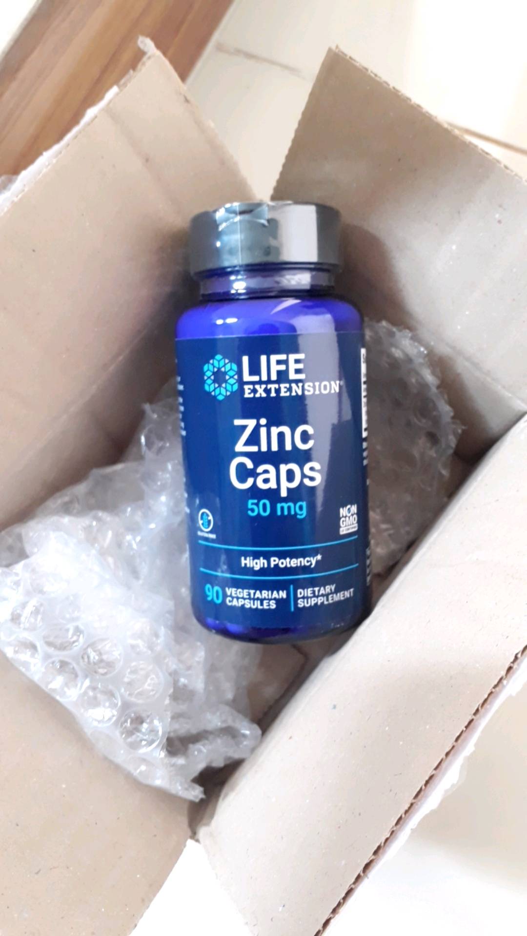 Life Extension, Zinc Caps, High Potency, 50 mg, 90 Vegetarian Capsules |  Shopee Thailand