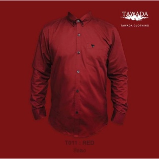 เสื้อเชิ้ตคอปกแขนยาว แบรนด์ TAWADA รุ่น T011-SDL