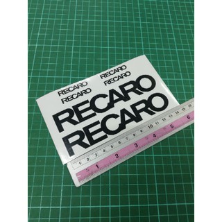 สติกเกอร์ recaro (ตัดคอมพิวเตอร์)