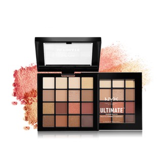 NYX 16 color eyeshadow เครื่องสำอาง