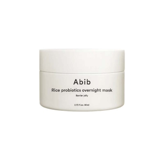 อะบีบ ไรท์ โปรไบโอติก โอเวอร์ไนท์ มาส์ก แบร์ริเออร์ เจลลี่ 80 มล. ABIB Rice probiotics overnight mask Barrier jelly 80 m
