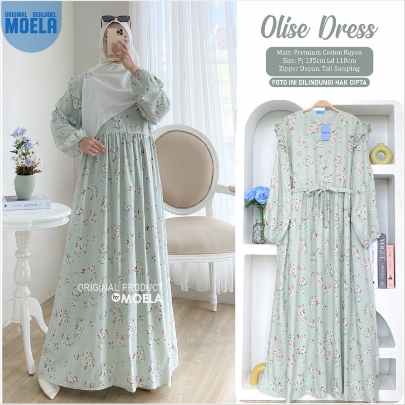 ชุดเดรส Olise Ld 110 โดยต้นฉบับ Moela ลงฉลาก